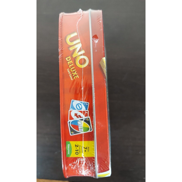 Uno Deluxe Collectors Game Tin 2012 by Mattel New - Picture 3 of 4